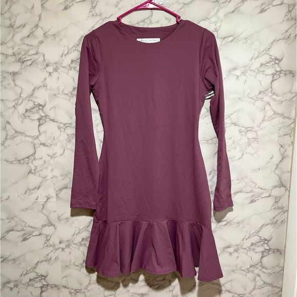 Susana Mónaco Ruffle Bottom Mini Dress - Picture 3 of 8